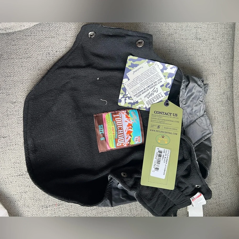 Touchdog Dog coat waterproof small